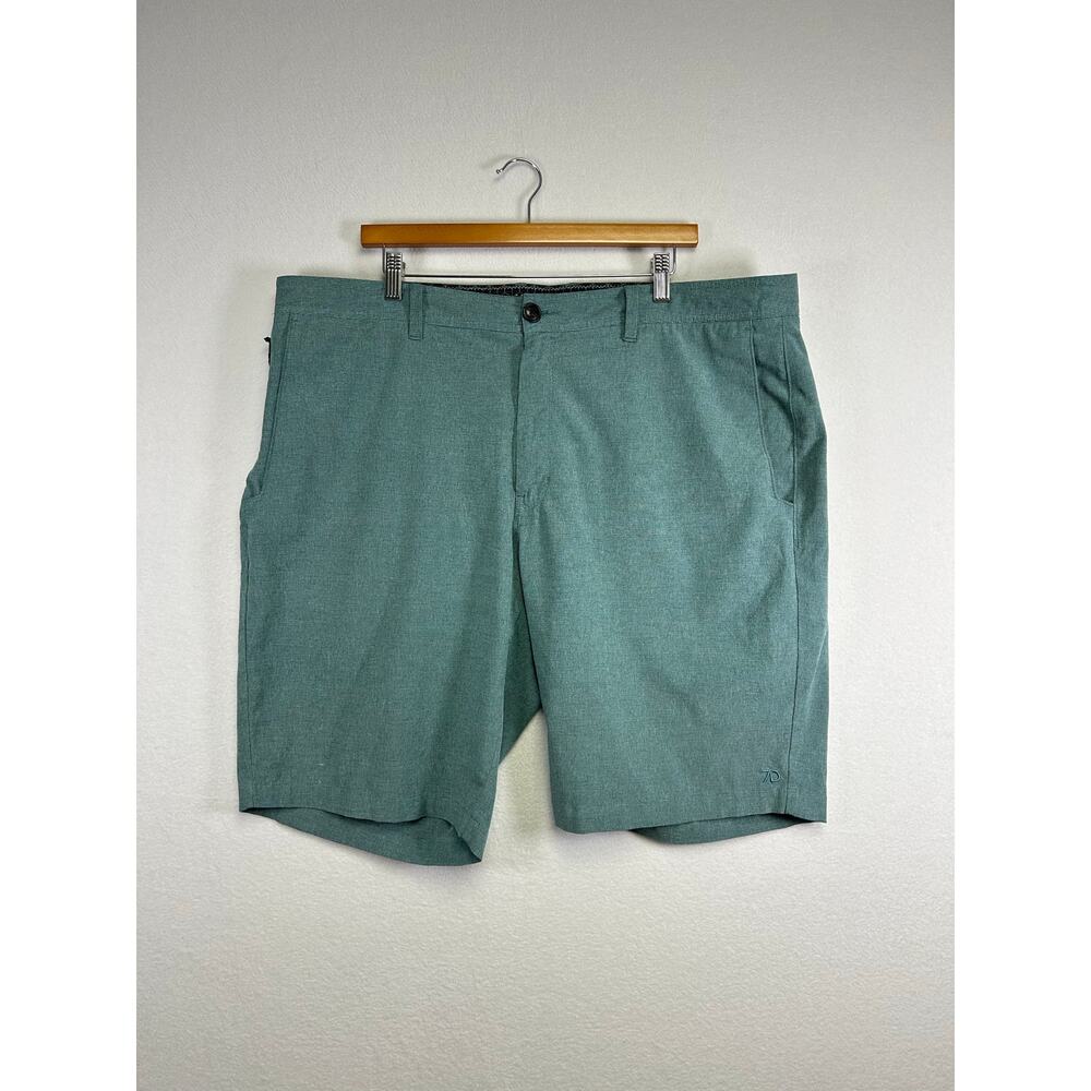 Mens 7 Diamond‎ Intertidal Shorts Basil Size 40 Gulf